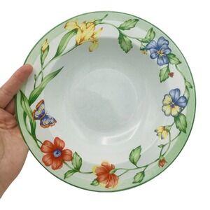 COVENTRY Secret Garden PTS Fine Porcelain Soup Bowl Discontinued REPLACEMENT X‎
